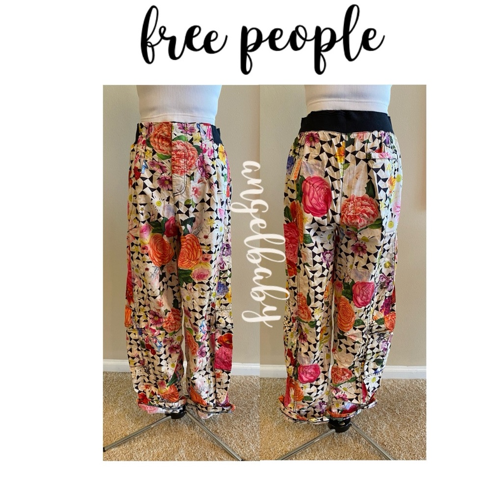 Free People Mesmerize Me Printed Pants in Take a Trip Floral! - Picture 11 of 16